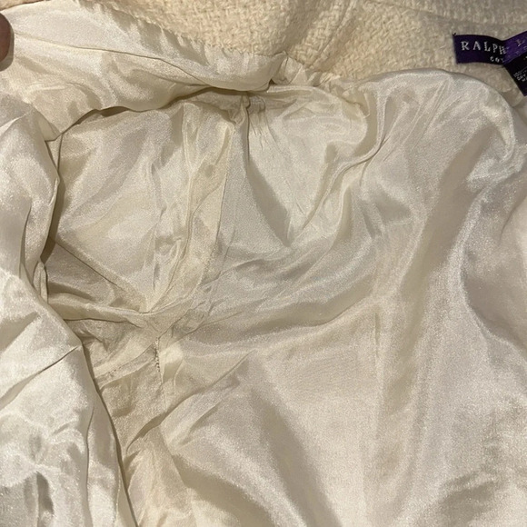 Ralph Lauren Collection Purple Label Wool Tweed Jacket Blazer Womens 10 Luxury - Picture 5 of 14